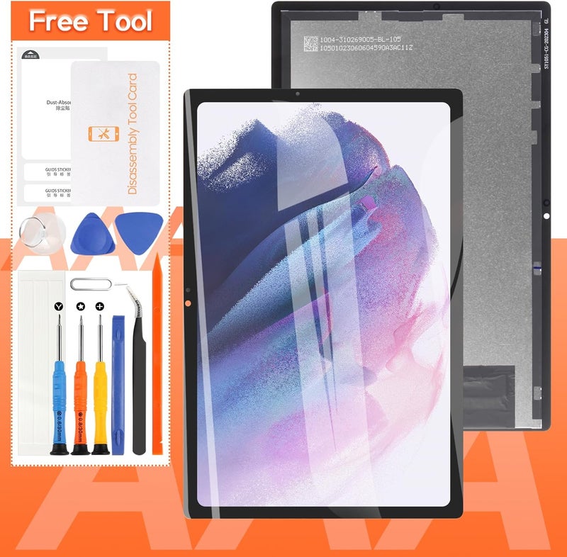 THIRDPOLE Screen Replacement For Samsung Galaxy Tab A8 10.5 (2021) LCD Display SM-X200 SM-X205 Touch Screen Digitizer Full Assembly,with Tools(Black) - Image 1